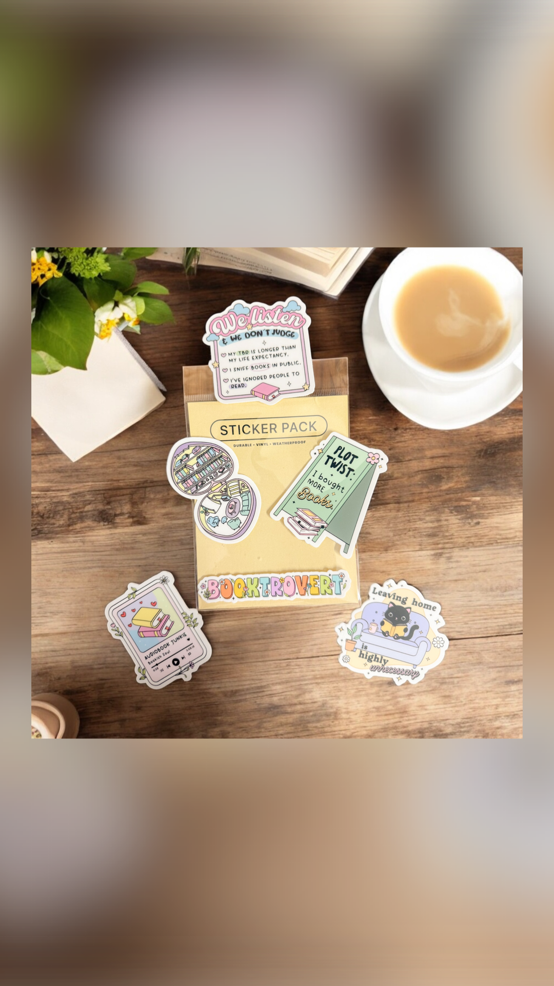 Bookish Sticker Pack