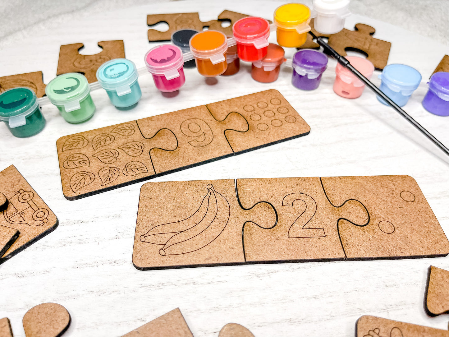 Learning Numbers Puzzle