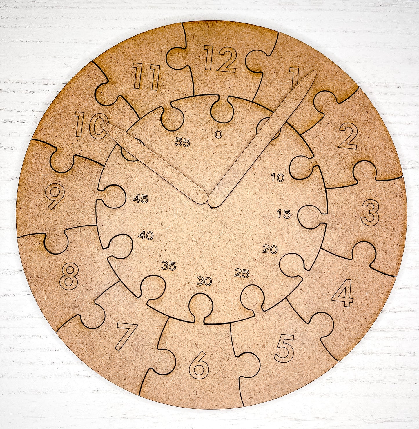 Learn to Tell Time Puzzle