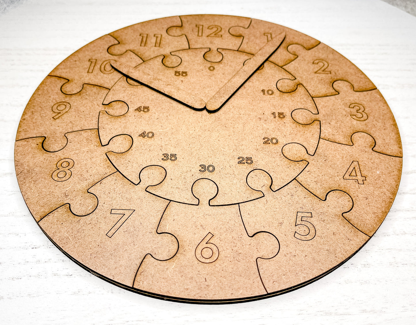 Learn to Tell Time Puzzle