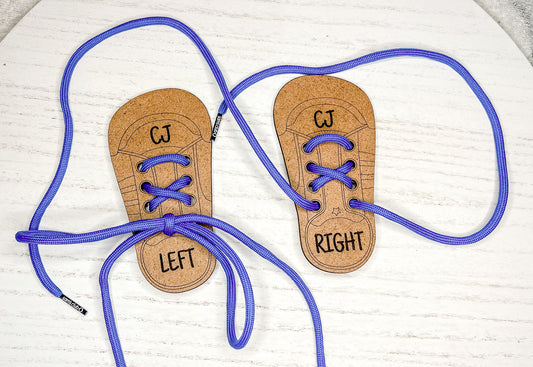 Learn to Tie Shoes