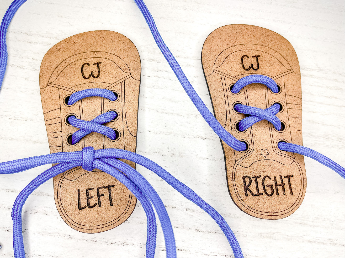 Learn to Tie Shoes