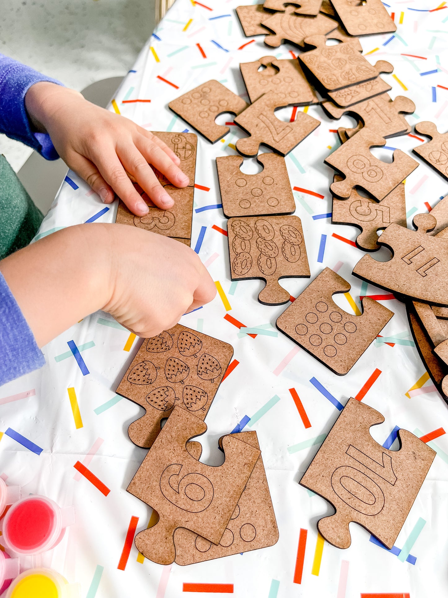 Learning Numbers Puzzle