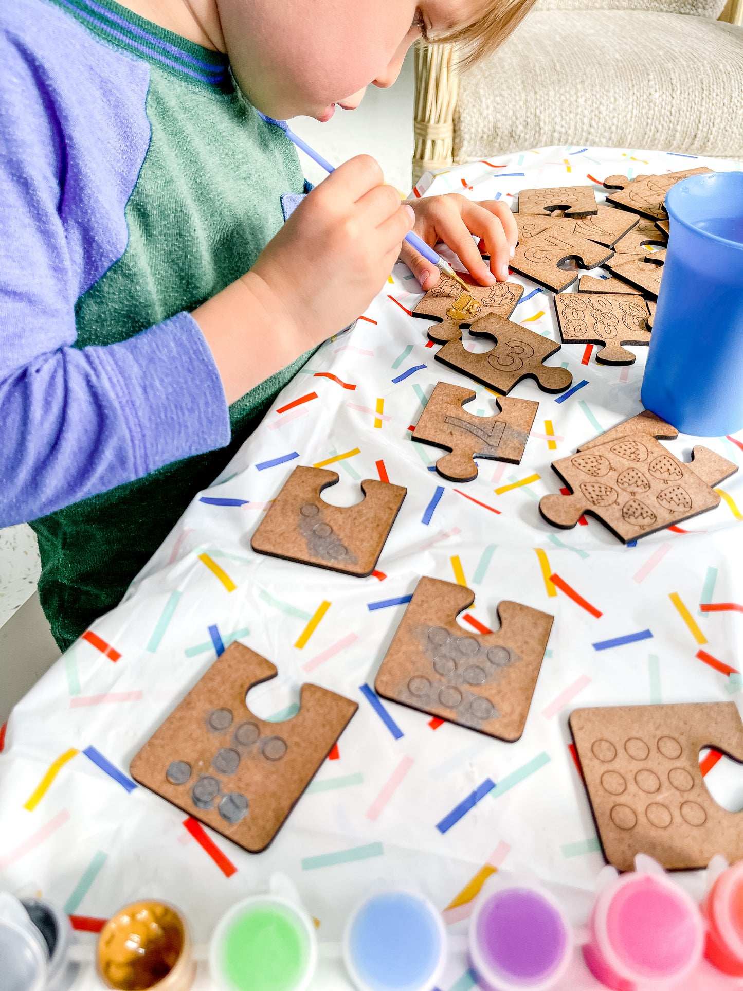 Learning Numbers Puzzle