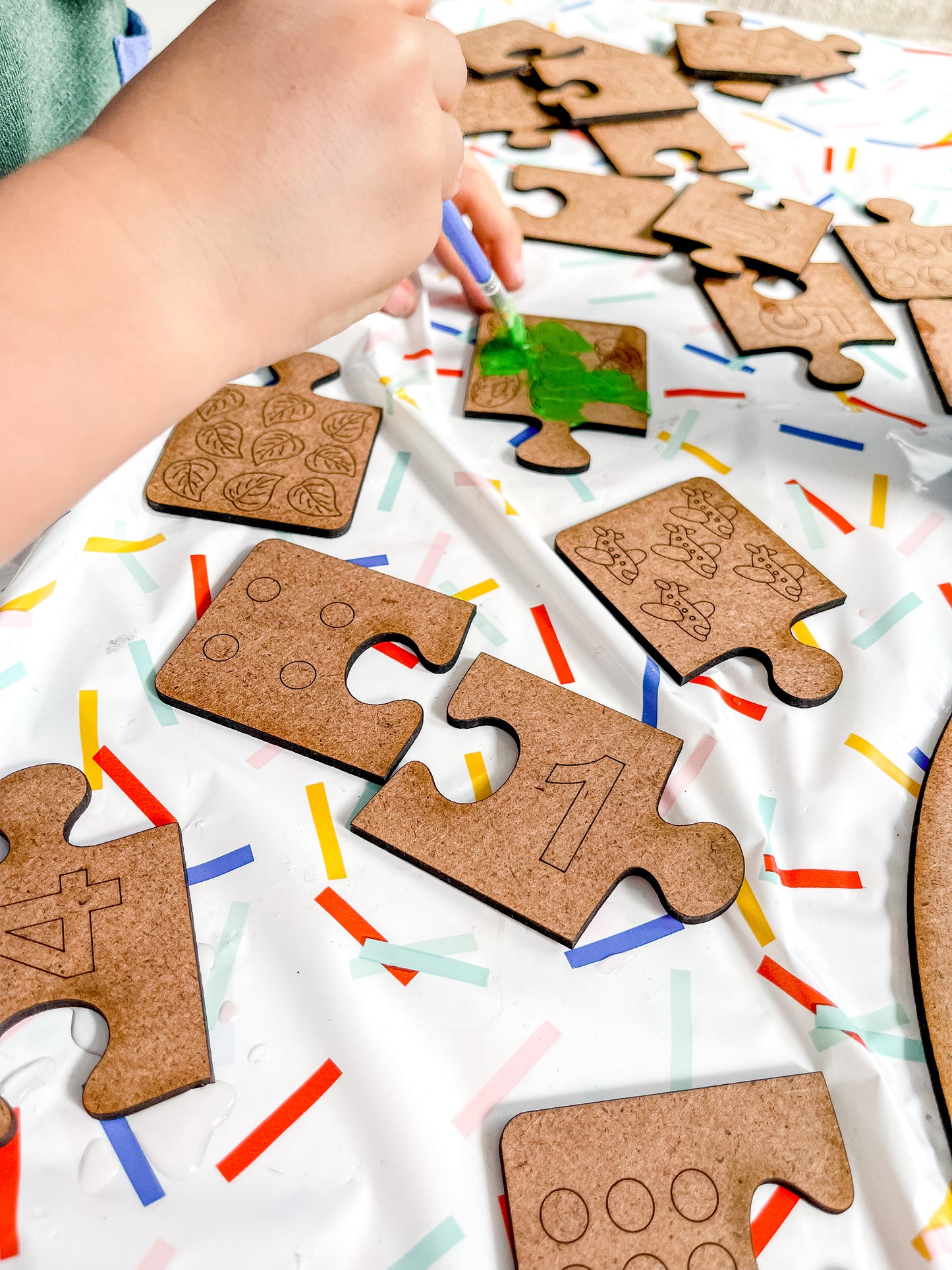 Learning Numbers Puzzle