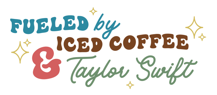 Taylor Swift and Iced Coffee Sticker