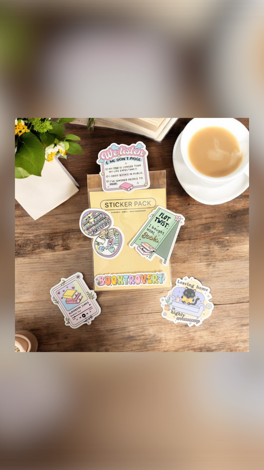 Bookish Sticker Pack