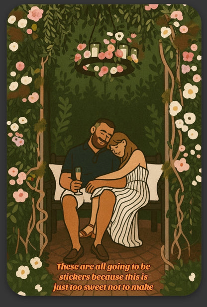 Taylor/Travis Engagement Stickers Bundle