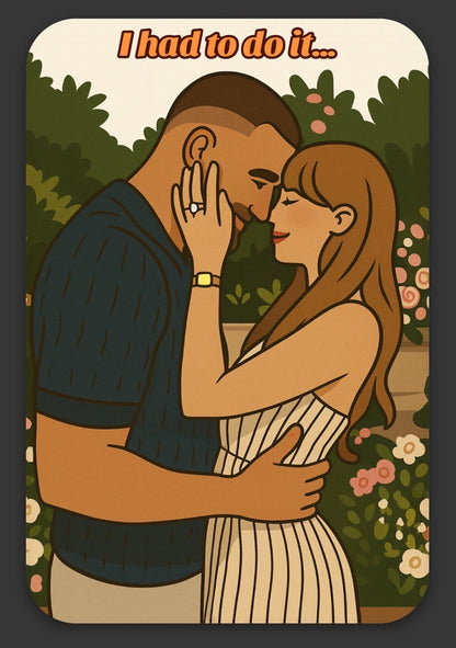 Taylor/Travis Engagement Stickers Bundle