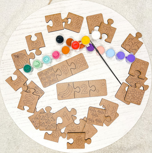 Learning Numbers Puzzle