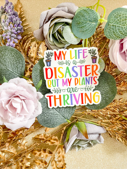 Life is a Disaster - Sticker or Magnet